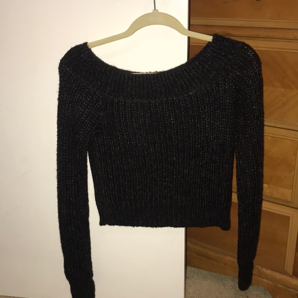 Off the shoulder sweater